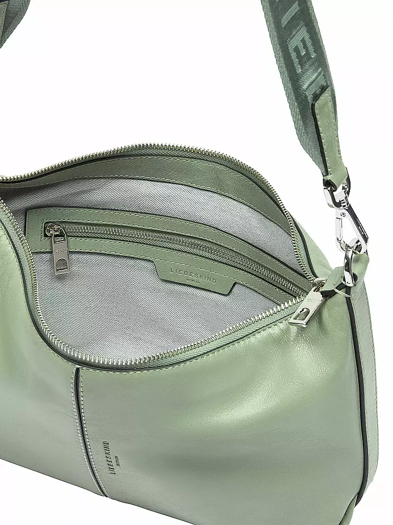 LIEBESKIND BERLIN | Ledertasche - Hobo PARIS Small | hellgrün