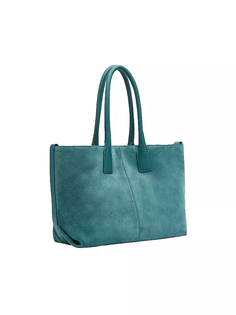 LIEBESKIND BERLIN | Ledertasche - Shopper CHELSEA Medium | petrol