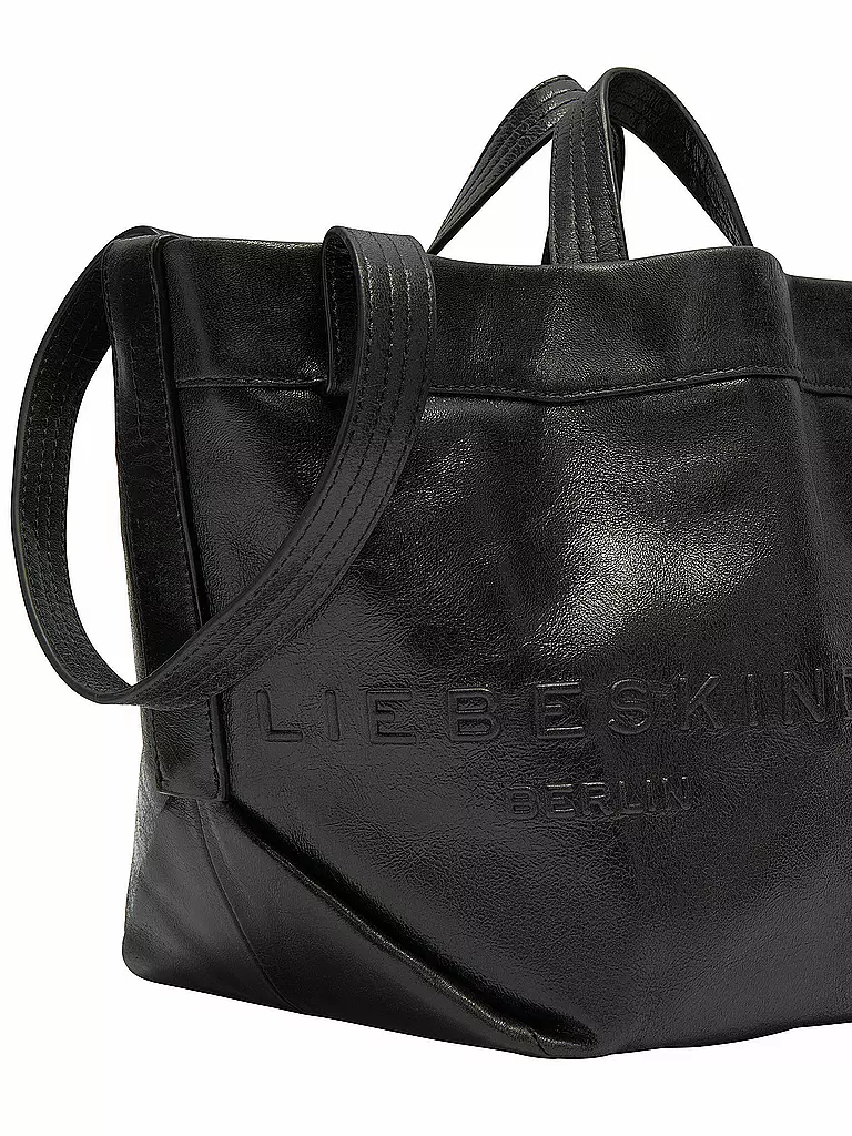 LIEBESKIND BERLIN | Ledertasche - Shopper ELVIRA Small | schwarz