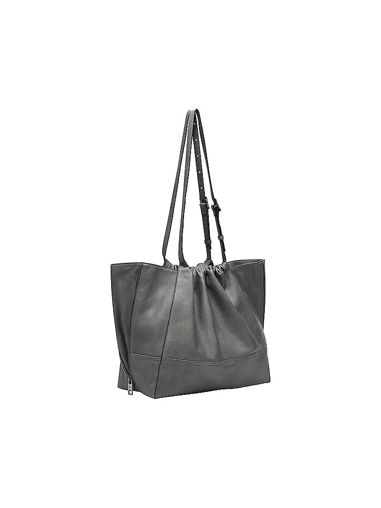 LIEBESKIND BERLIN | Ledertasche - Shopper LOU SHOPPER Large | grau