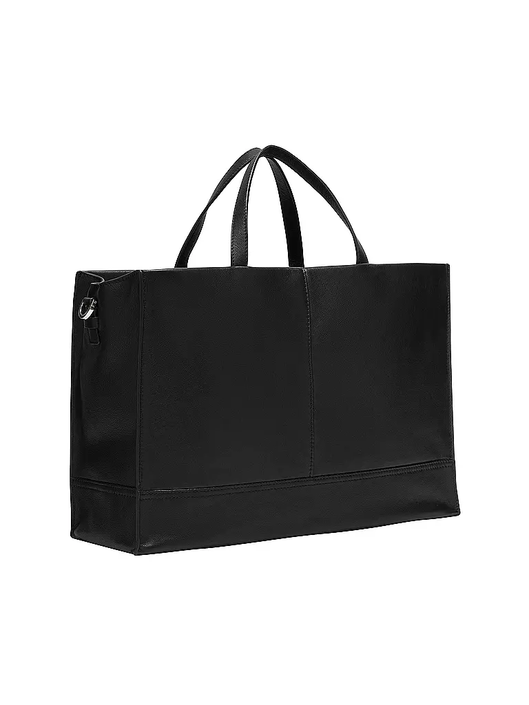 LIEBESKIND BERLIN | Ledertasche - Tote Bag LOU SATCHEL Large | grau