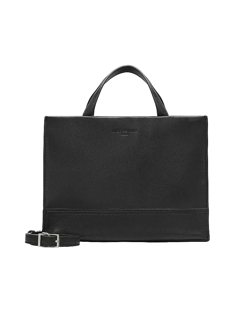 LIEBESKIND BERLIN | Ledertasche - Tote Bag LOU SATCHEL Medium  | schwarz