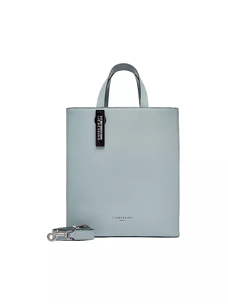 LIEBESKIND BERLIN | Ledertasche - Tote Bag PAPER BAG Medium | hellblau