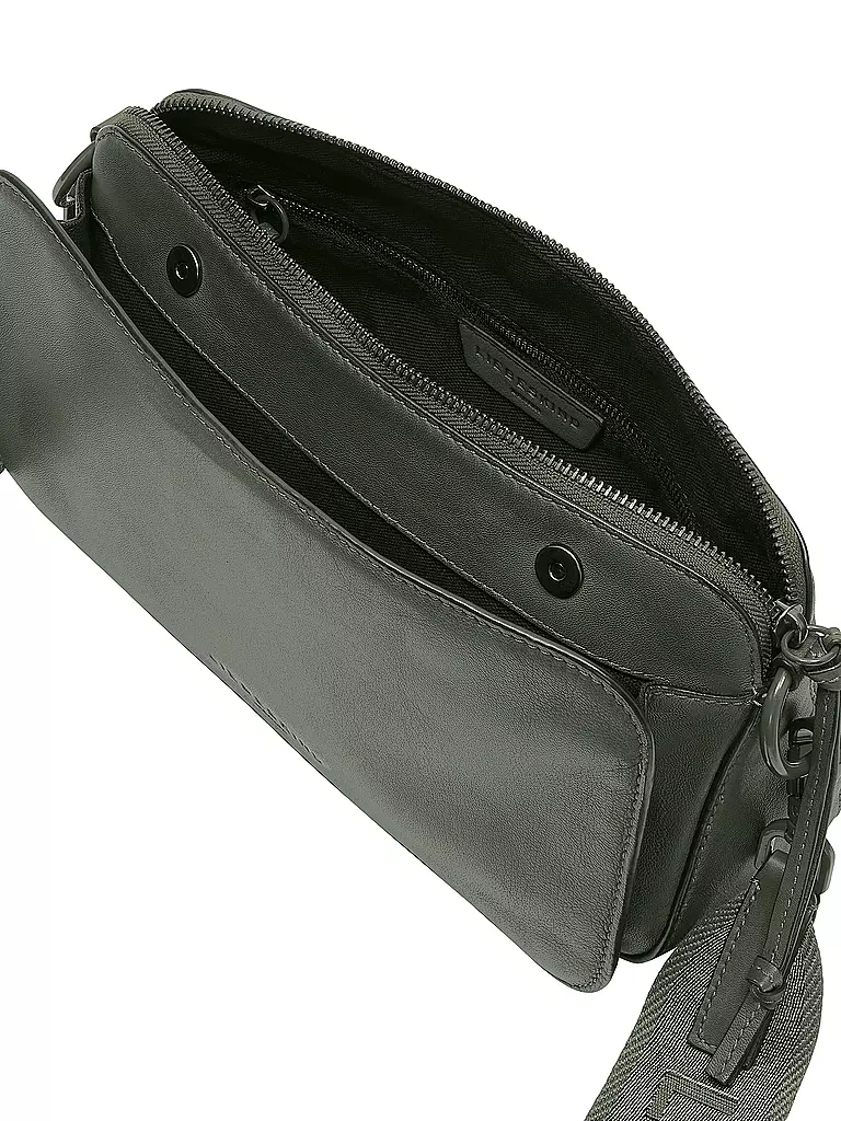 LIEBESKIND BERLIN | Ledertasche - Umhängetasche CLARICE Medium | dunkelgrün