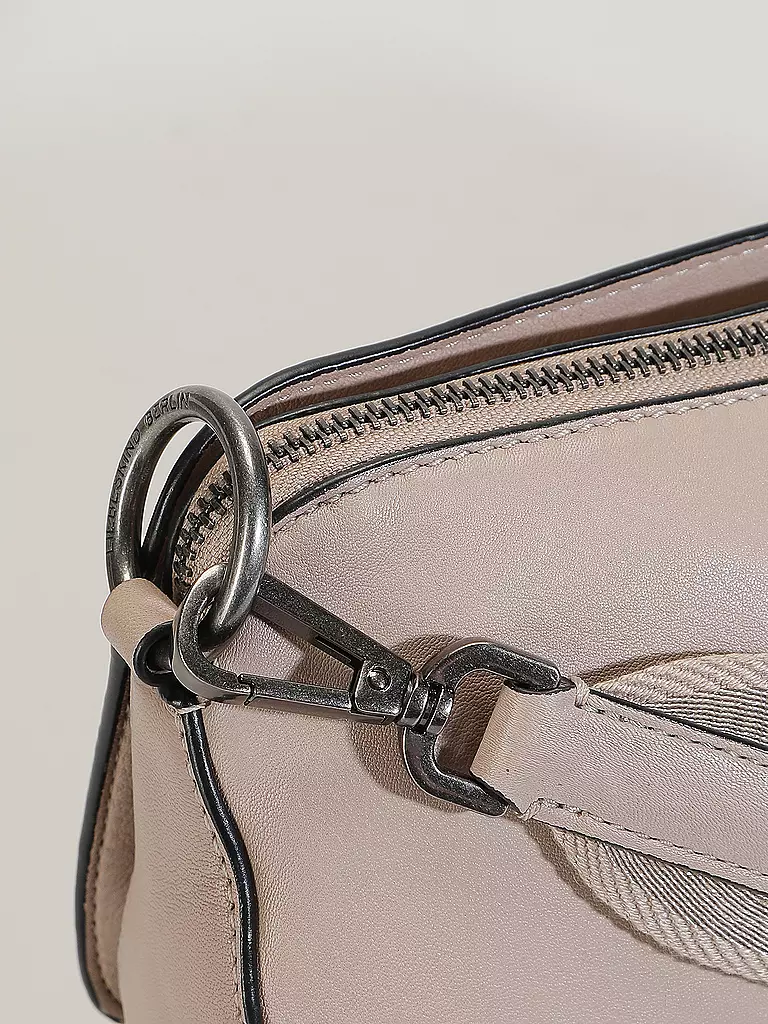 LIEBESKIND BERLIN | Ledertasche - Umhängetasche CLARICE Medium | grau