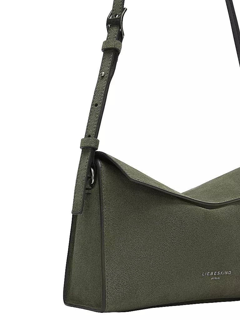 LIEBESKIND BERLIN | Ledertasche - Umhängetasche LORASmall | grau