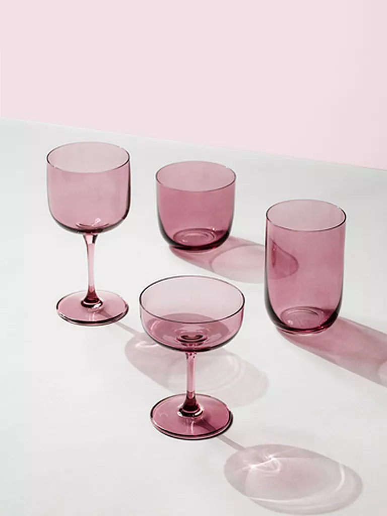 LIKE BY VILLEROY & BOCH | Longdrinkglas 2er Set LIKE GLASS 385ml Grape | grün