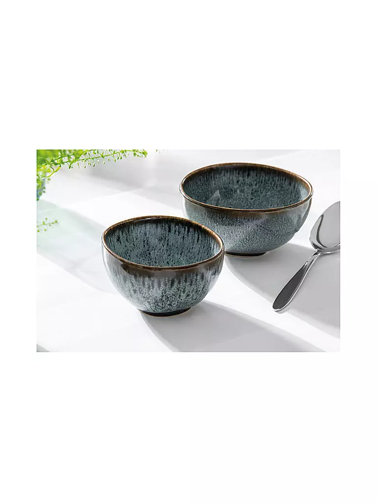 LIKE BY VILLEROY & BOCH | Suppenbol 13x13x6,5cm Lave Glace | hellblau