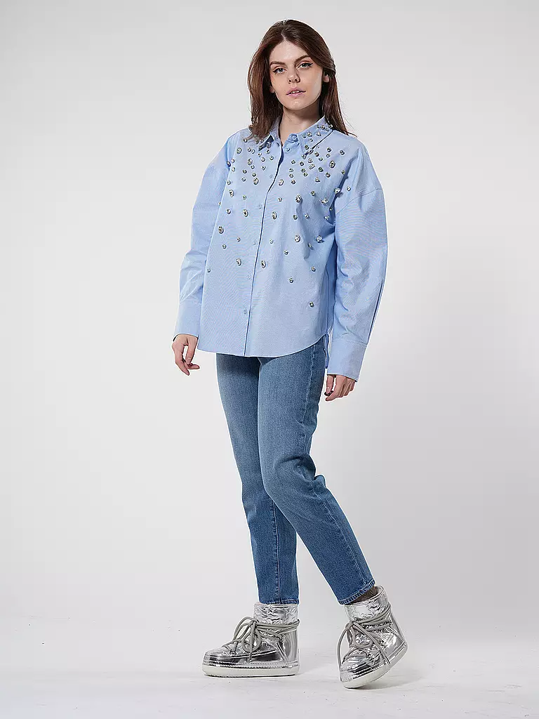 LIU JO | Bluse CAMICIA RICAMATA | blau