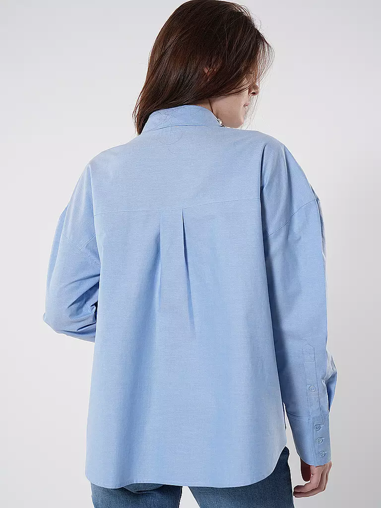 LIU JO | Bluse CAMICIA RICAMATA | blau