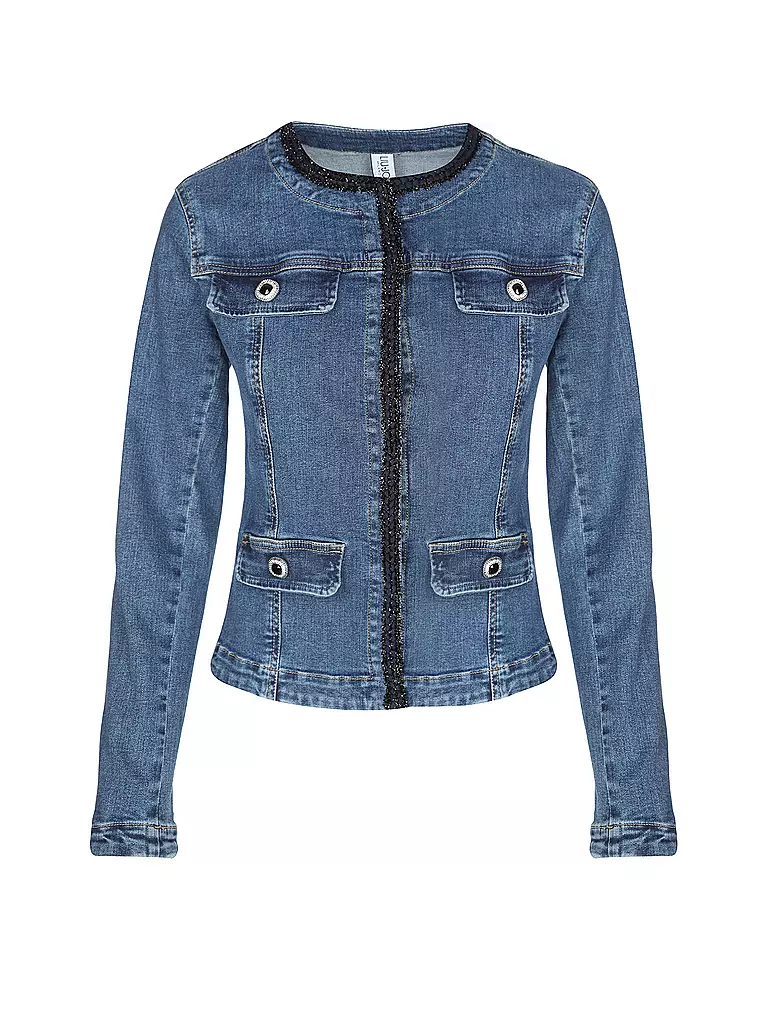 LIU JO | Jeansjacke GIACCA BRAID | blau