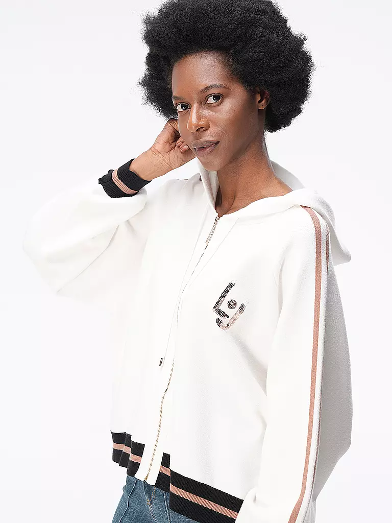 LIU JO | Sweatjacke | creme