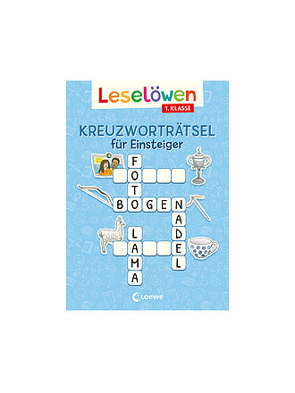 LOEWE VERLAG | Leselöwen Kreuzworträtsel für Einsteiger - 1. Klasse