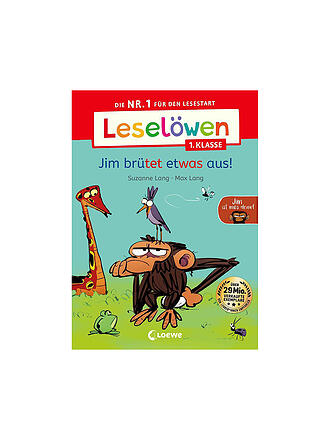 LOEWE VERLAG | Buch - Leselöwen 1. Klasse - Jim ist mies drauf - Jim brütet etwas aus!