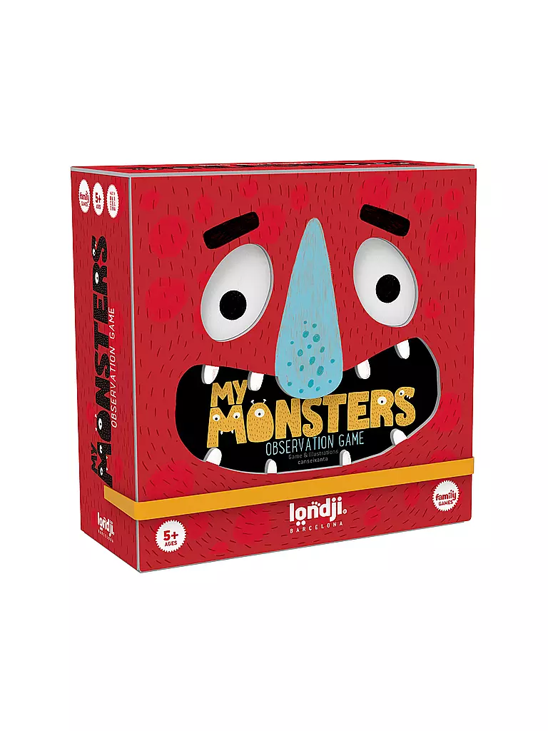 LONDJI | Kartenspiel MY MONSTERS | bunt