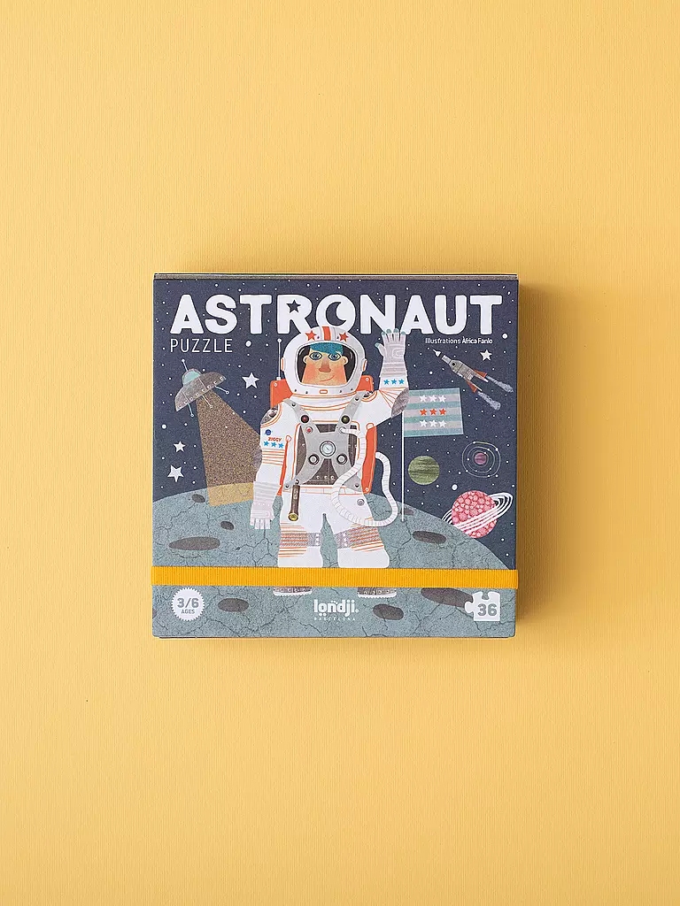 LONDJI | Pocket Puzzle ASTRONAUT 36 Teile | bunt