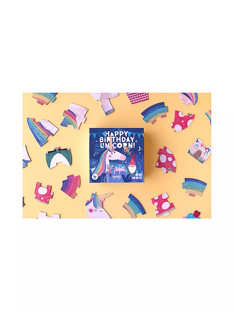 LONDJI | Puzzle HAPPY BIRTHDAY UNICORN | bunt