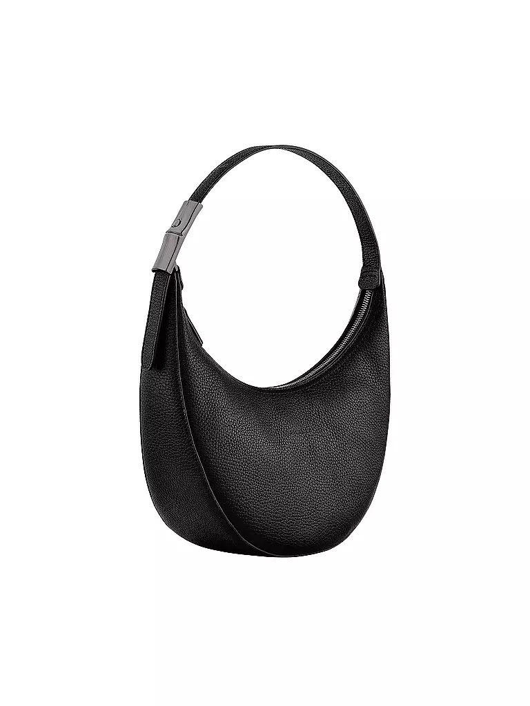 LONGCHAMP | Roseau Essential Schultertasche Medium, Noir | 