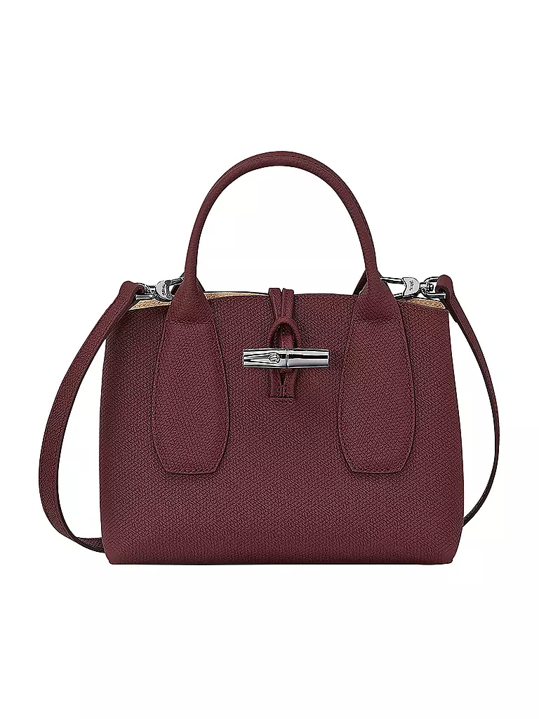 LONGCHAMP | Roseau Handtasche Small, Prune | 