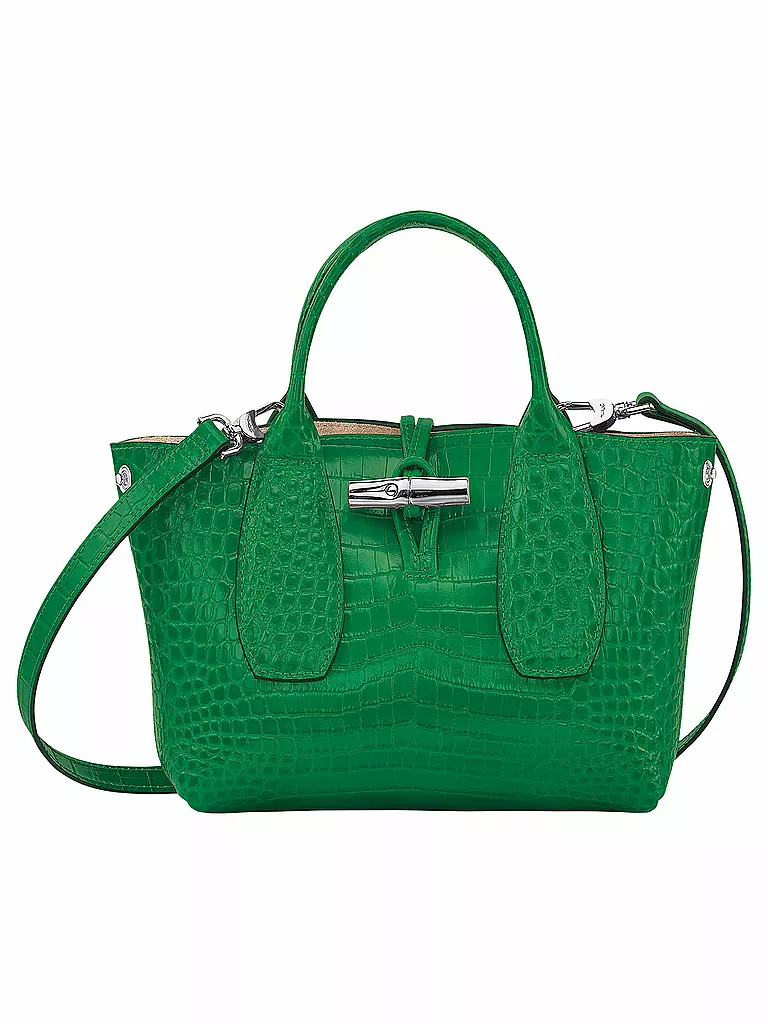 LONGCHAMP | Roseau Handtasche Top Handle Bag Small, Green | 