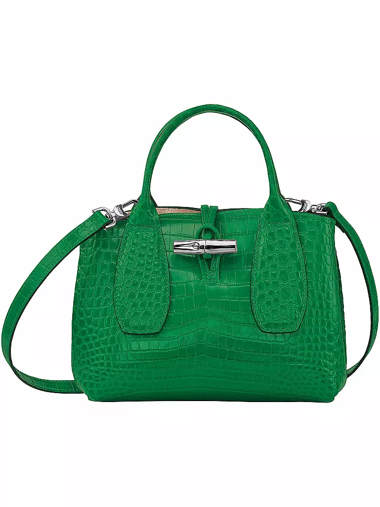 LONGCHAMP | Roseau Handtasche Top Handle Bag Small, Green | 