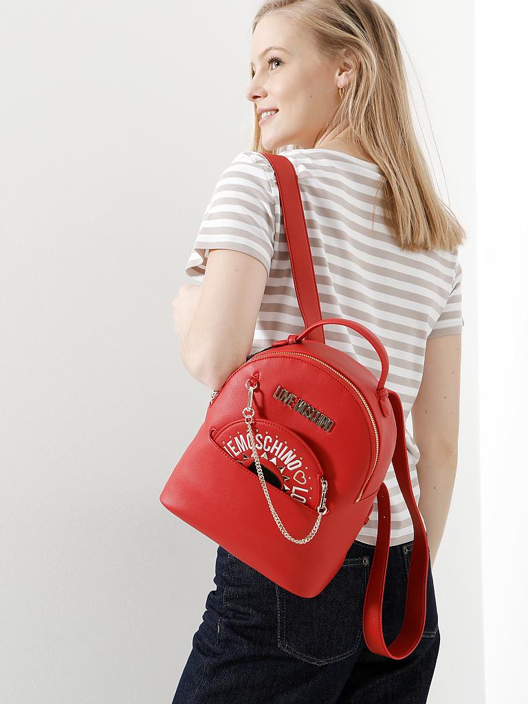 LOVE MOSCHINO | Rucksack "The sweet pocket" | rot