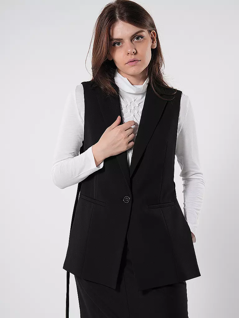 LUISA CERANO | Gilet  | schwarz