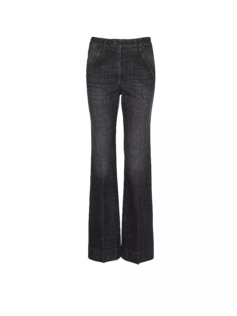 LUISA CERANO | Jeans Wide Leg  | grau