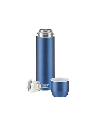 LURCH | Isolierflasche - Thermosflasche mit Becher EDS 0,45l Denim Blue