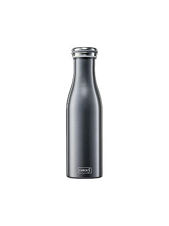 LURCH | Isolierflasche - Thermosflasche Edelstahl 0,5l Anthrazit Metallic