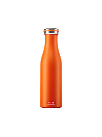 LURCH | Isolierflasche - Thermosflasche Edelstahl 0,5l  Orange