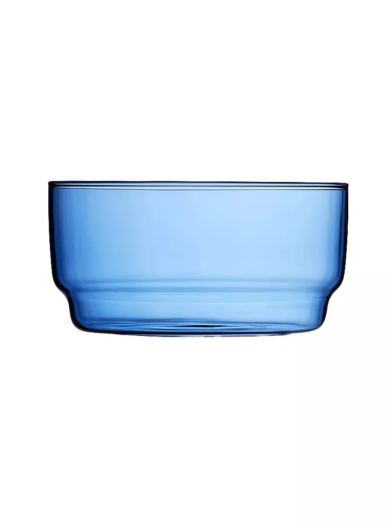 LYNG BY GLAS | Schale 2er Set TORINO 50cl Blau | hellgrün