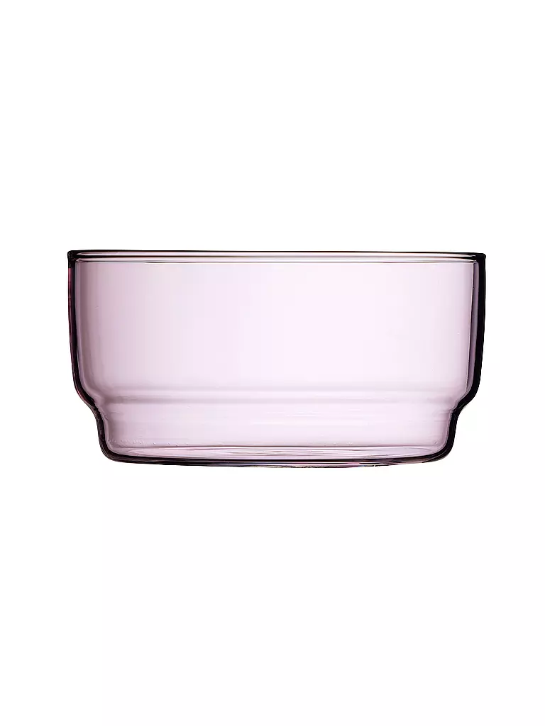 LYNG BY GLAS | Schale 2er Set TORINO 50cl Pink | hellgrün