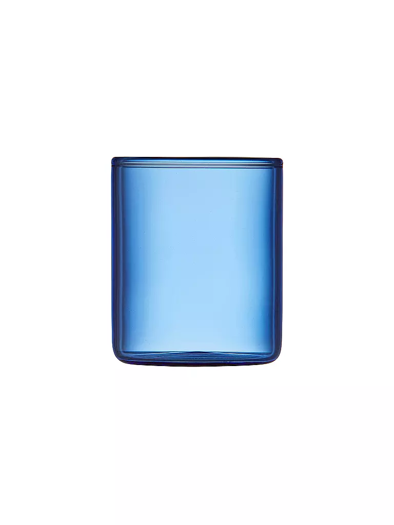 LYNG BY GLAS | Schnapsglas 2er Set TORINO 6cl Blau | hellgrün