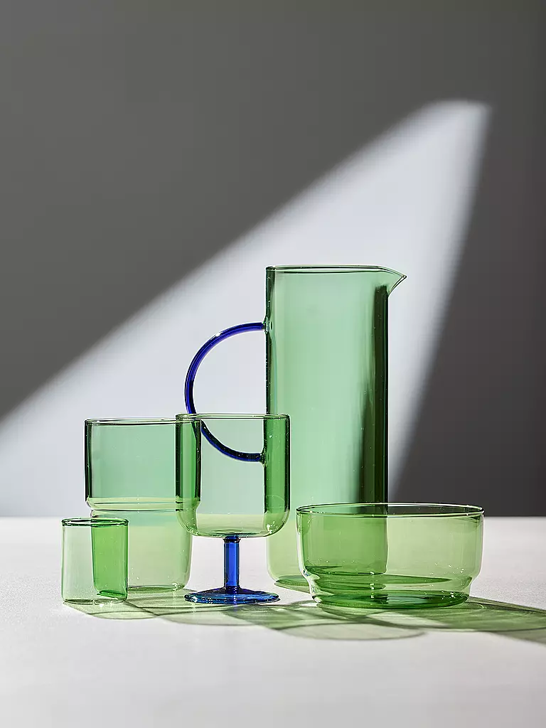 LYNG BY GLAS | Schnapsglas 2er Set TORINO 6cl Gruen   | hellgrün