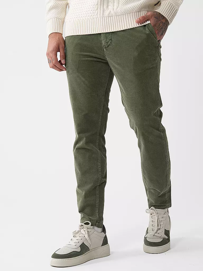 MAC | Cordhose Tapered Fit GRIFFIN | hellgrau