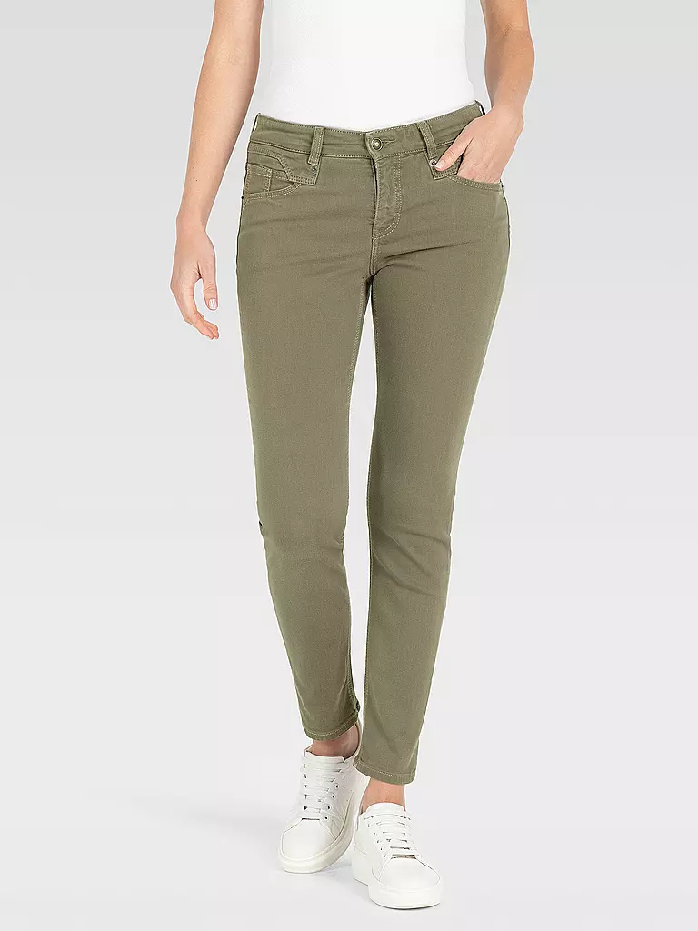 MAC | Hose RICH SLIM | olive