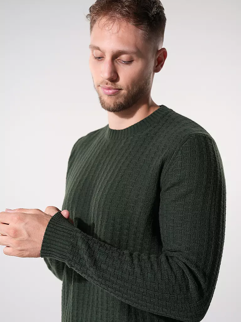 MAERZ | Pullover  | dunkelgrün