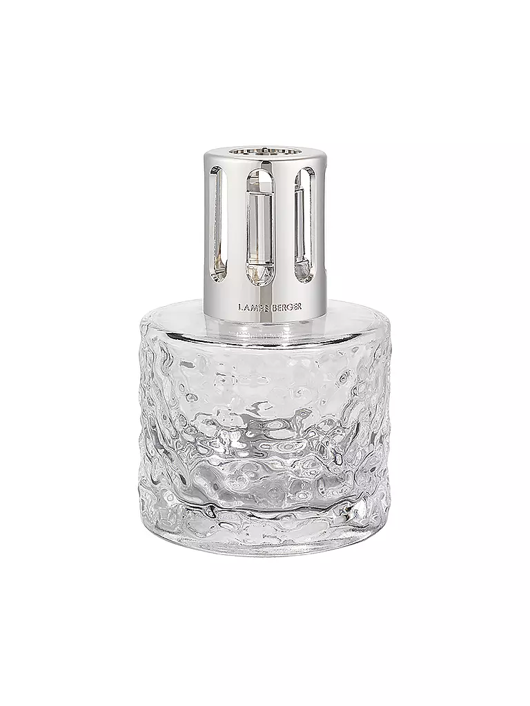 MAISON BERGER PARIS | Lampe Berger Set MIRAGE TRANSPARENTE +250ml Pure White Tea | transparent