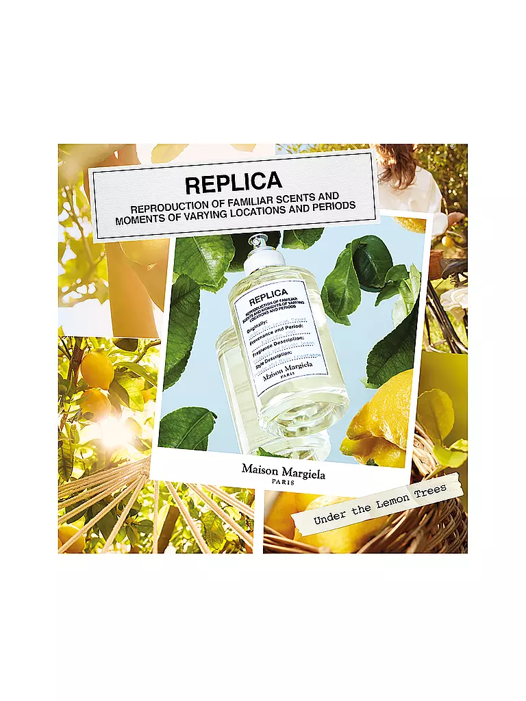 MAISON MARGIELA | Replica Under the Lemon Trees Eau de Toilette 100ml | keine Farbe