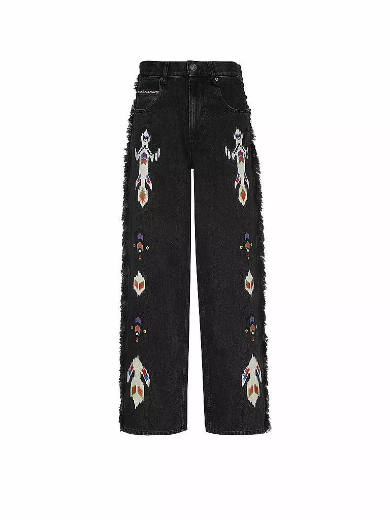 MARANT ETOILE | Jeans Wide Leg MAELLA | grau