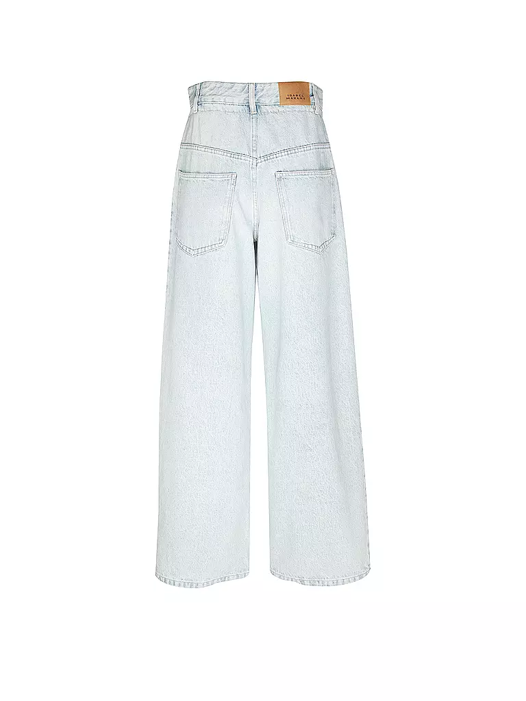 MARANT ETOILE | Jeans Wide Leg RACHELLE | hellblau