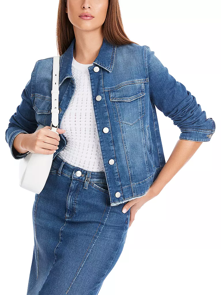 MARC CAIN  | Jeansjacke | blau