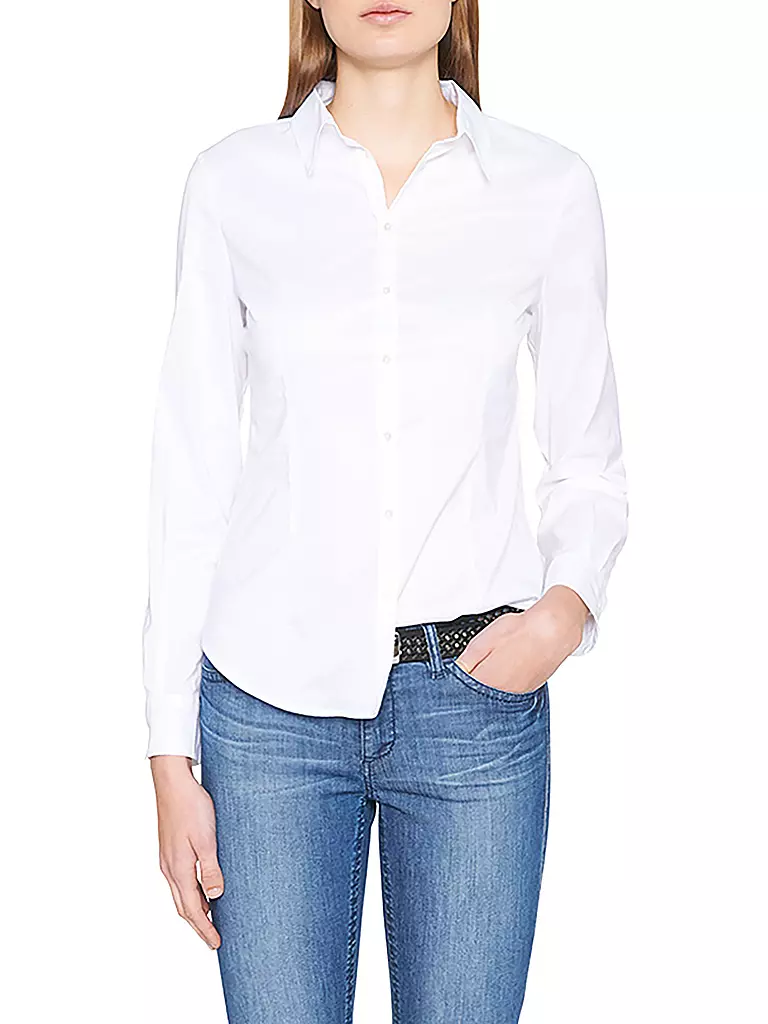 MARC CAIN weiss Bluse