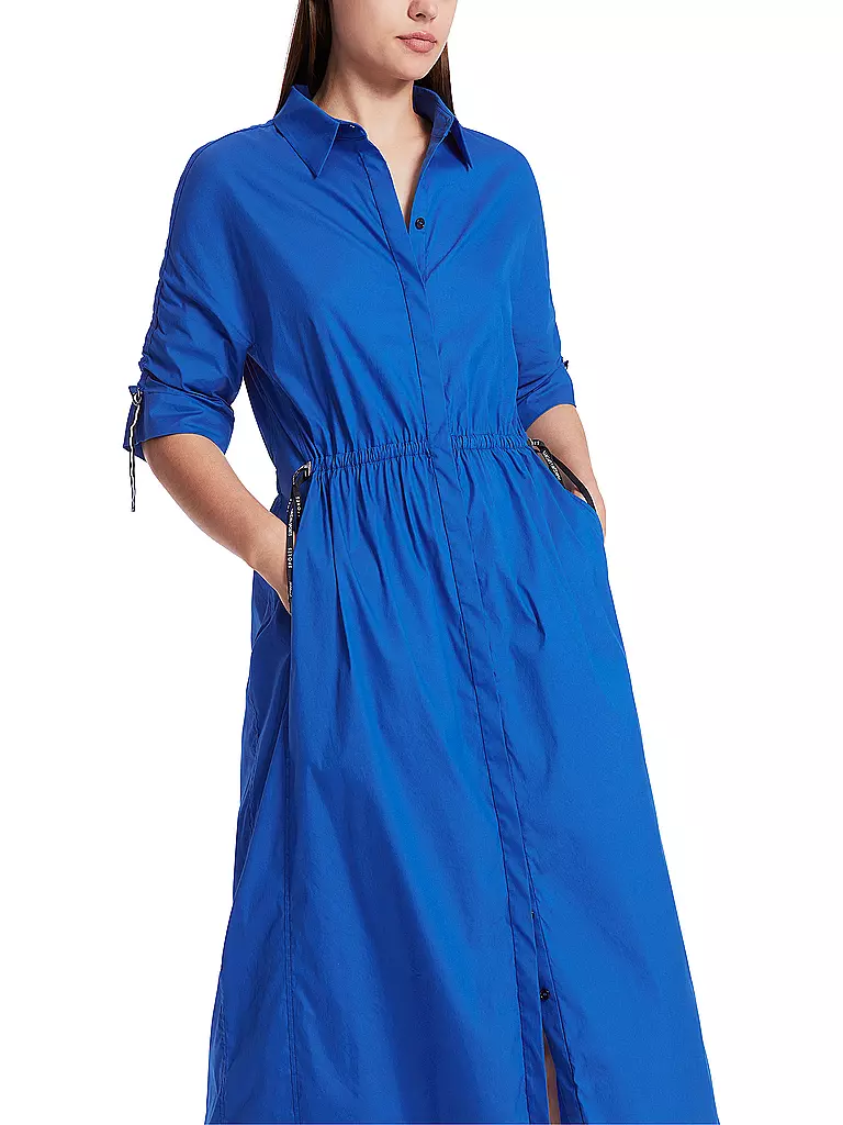 MARC CAIN | Hemdblusenkleid | blau