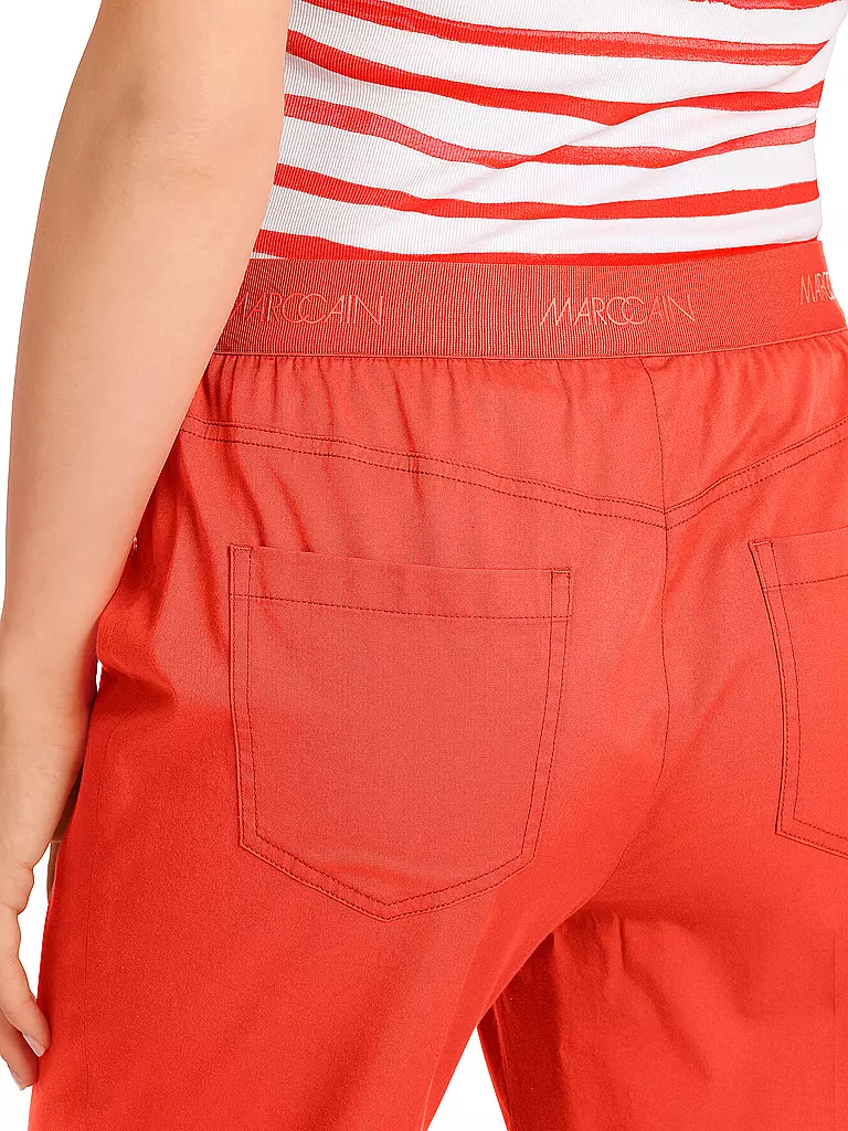 MARC CAIN | Hose Slim Fit FATSA | rot