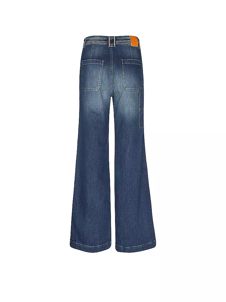 MARC CAIN | Jeans Wide Leg WIGAN  | blau