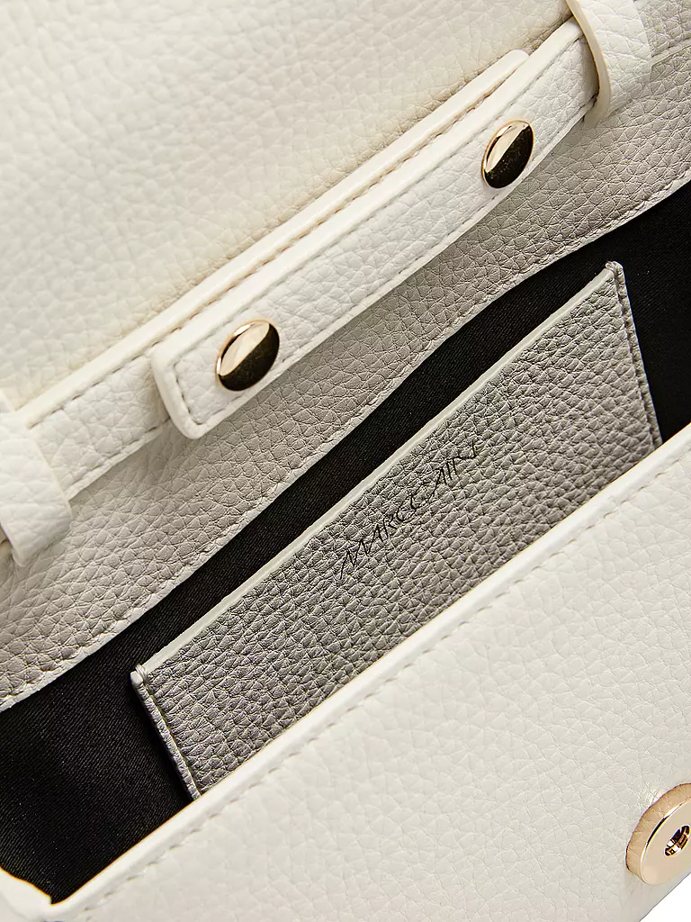 MARC CAIN | Ledertasche - Umhängetasche | creme