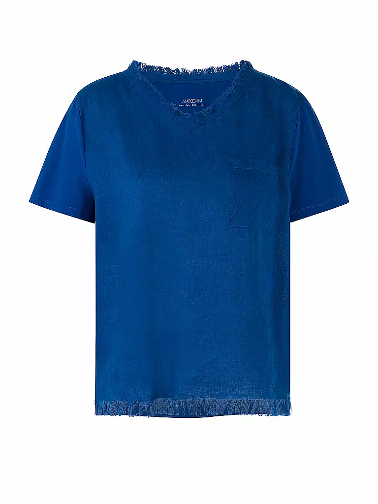 MARC CAIN | T-Shirt  | blau