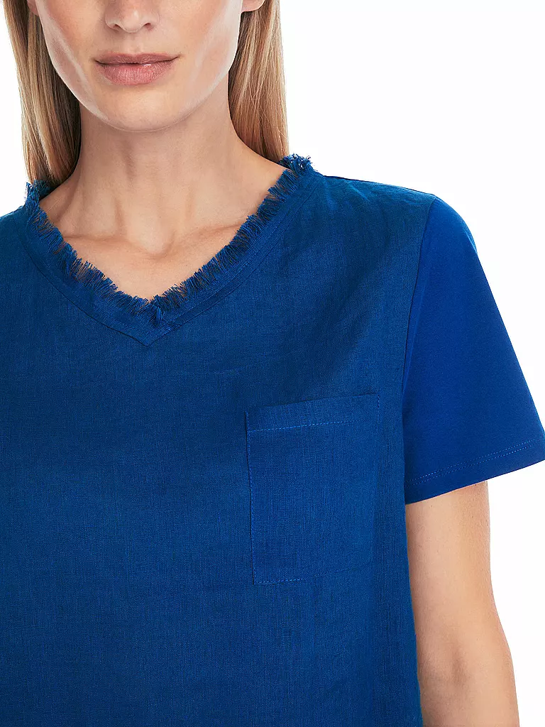 MARC CAIN | T-Shirt  | blau